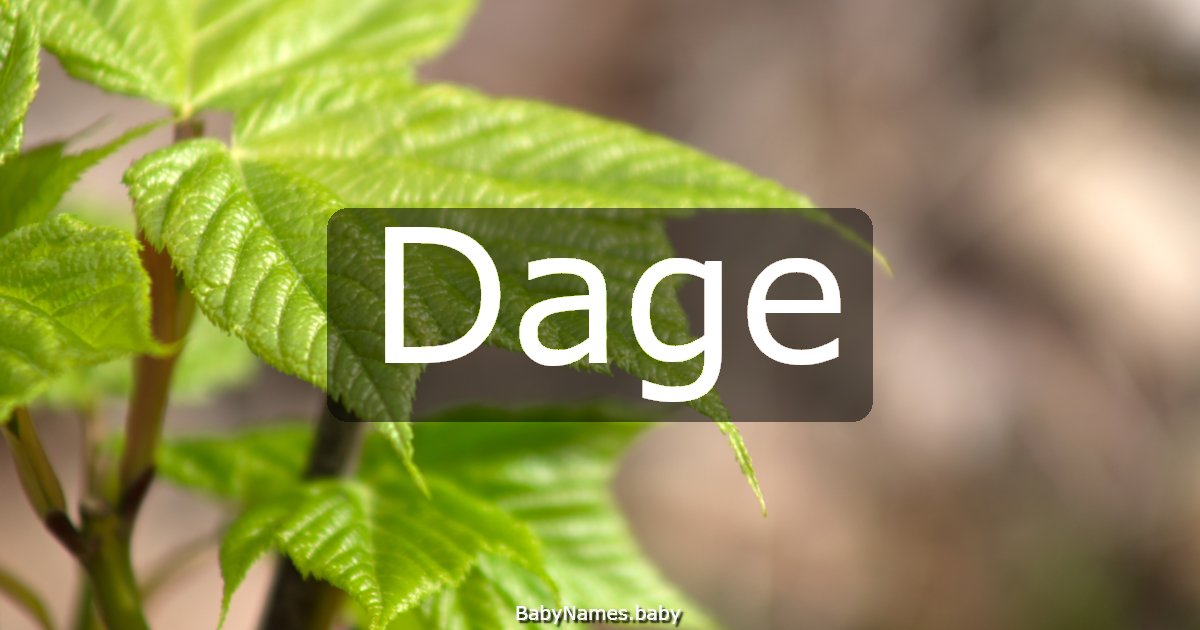 Dage