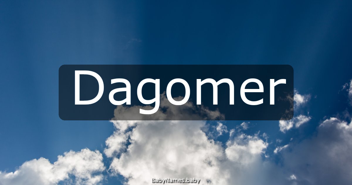 Dagomer