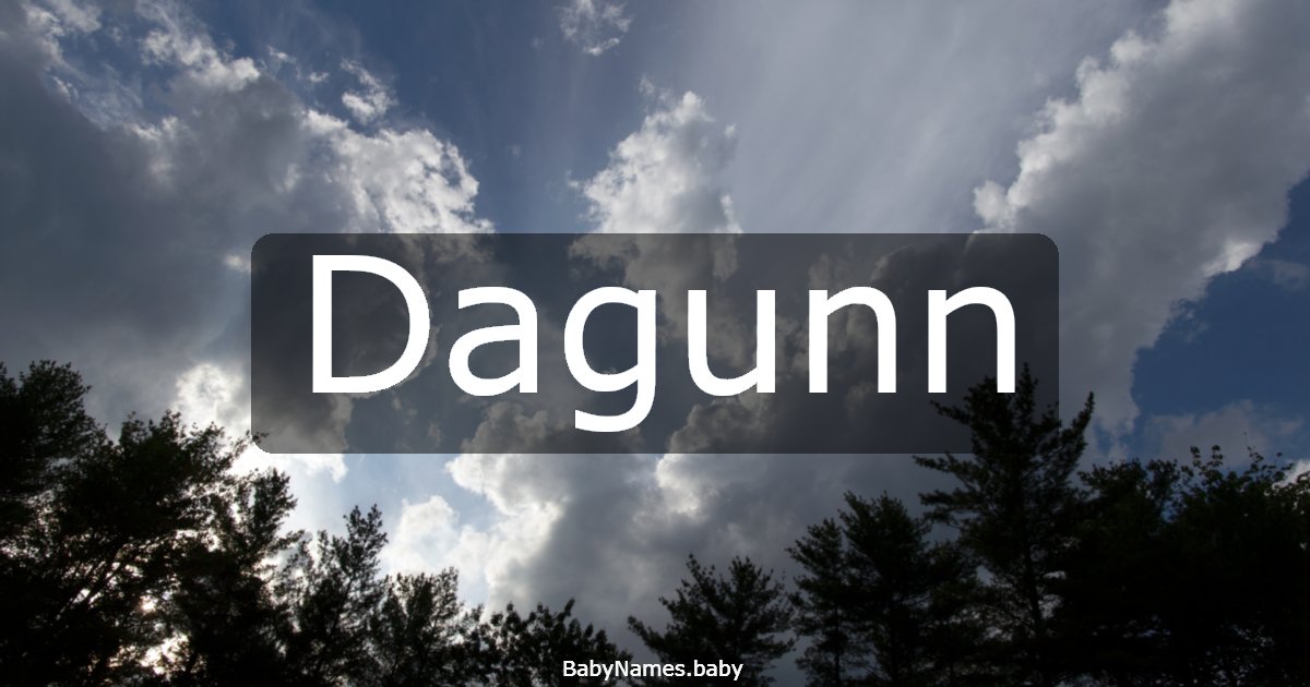 Dagunn