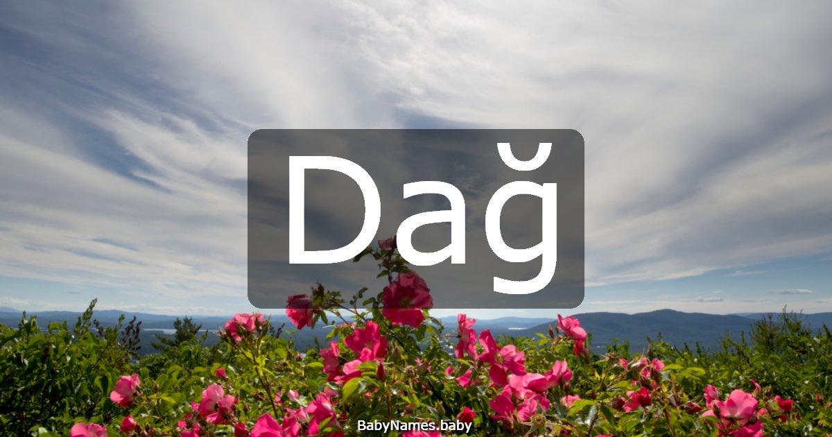 Dağ