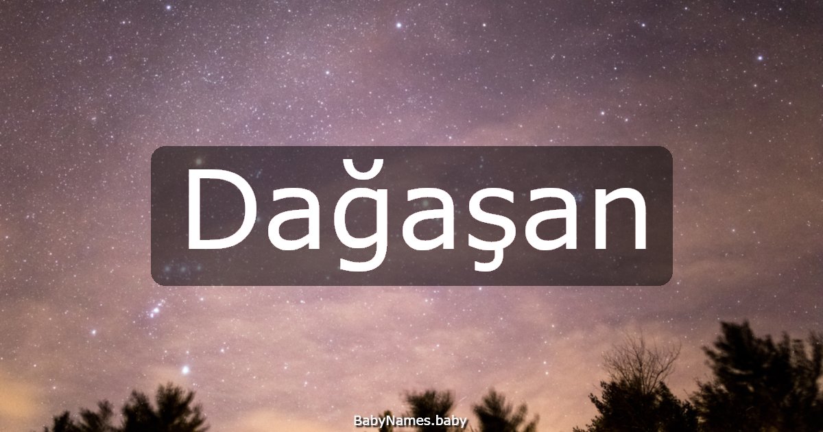Dağaşan