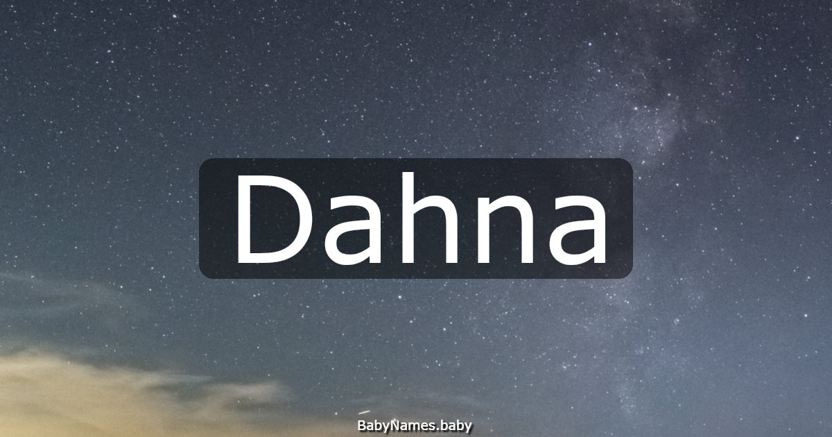 Dahna