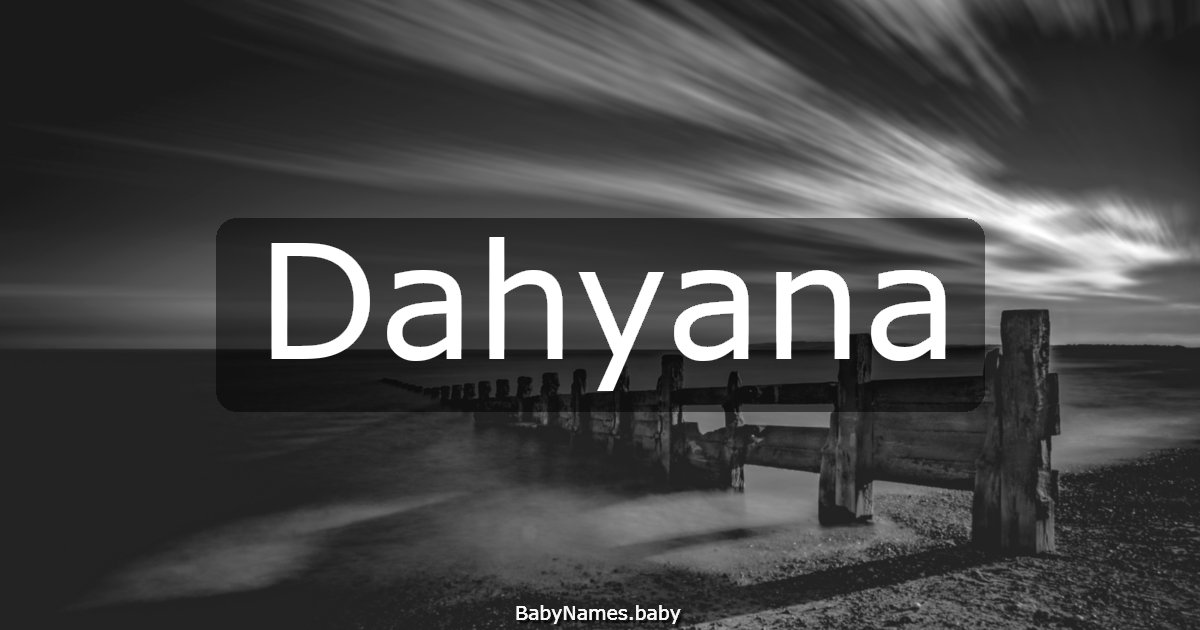 Dahyana