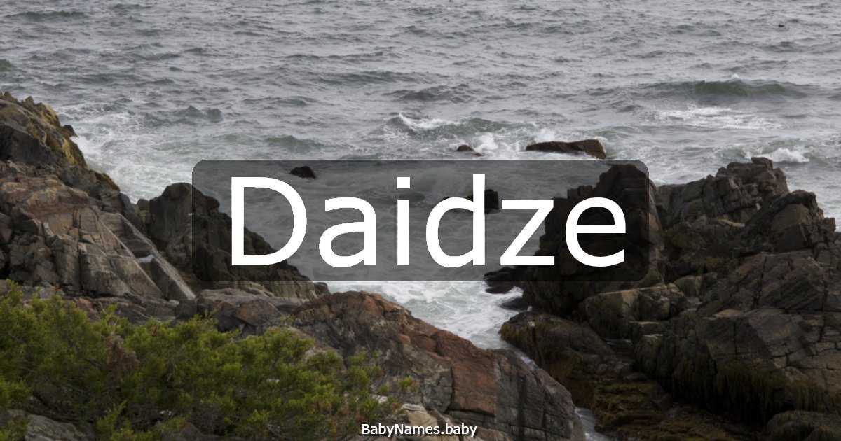 Daidze