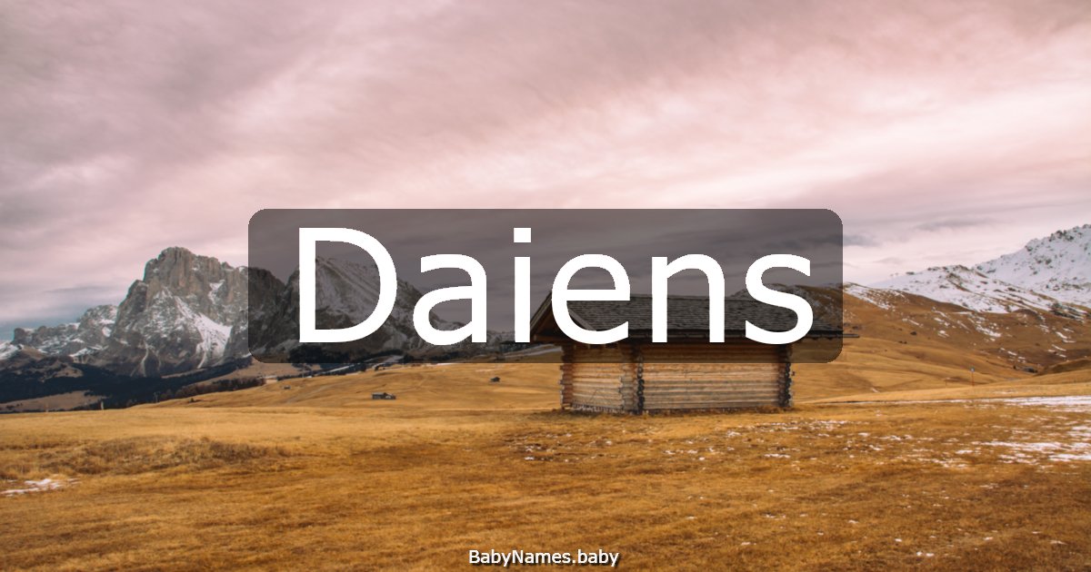 Daiens