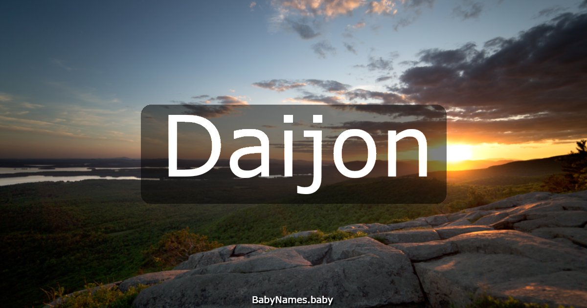 Daijon
