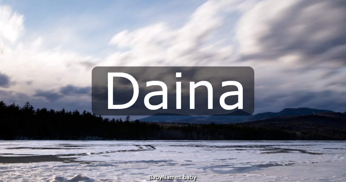 Daina