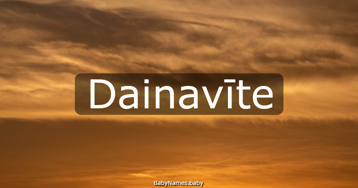 Dainavīte