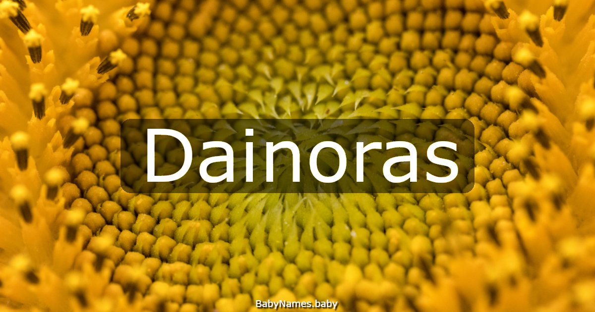 Dainoras