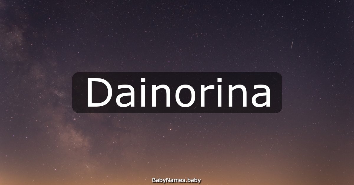 Dainorina