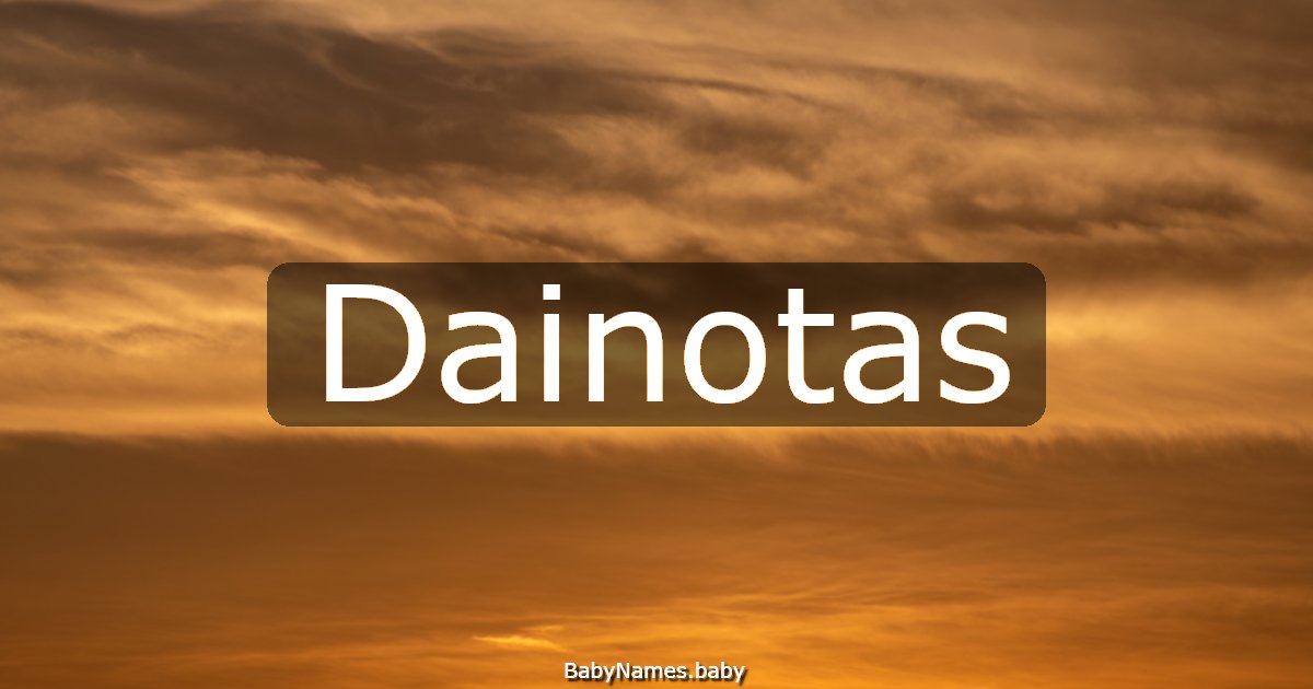 Dainotas