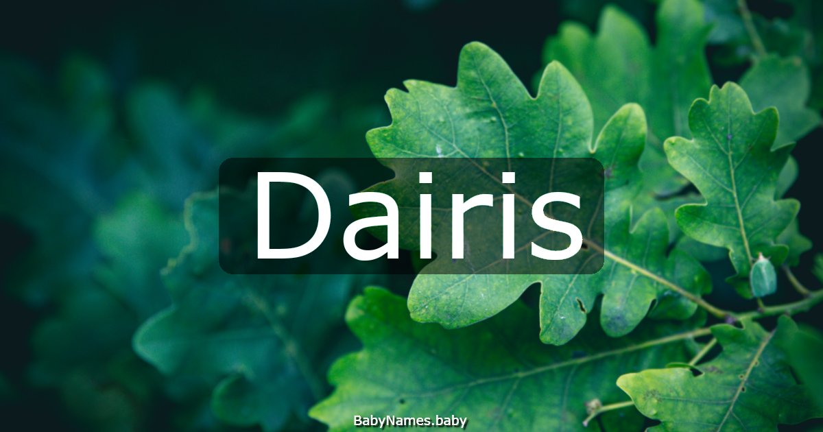 Dairis