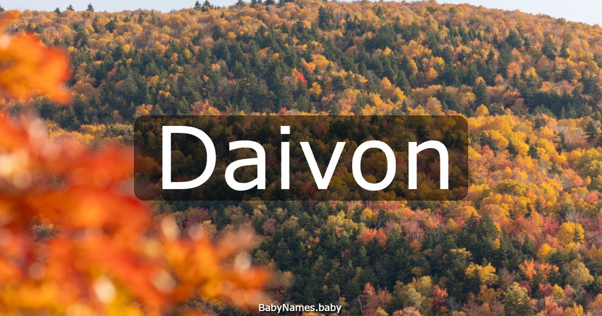 Daivon