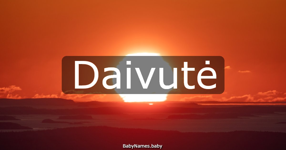Daivutė