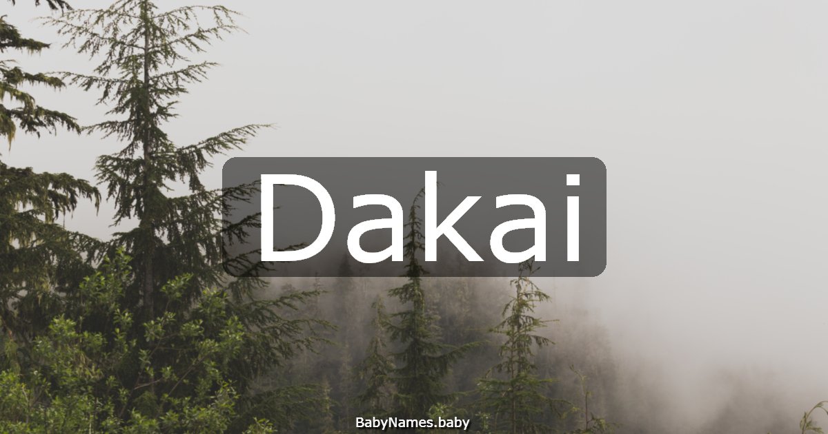 Dakai