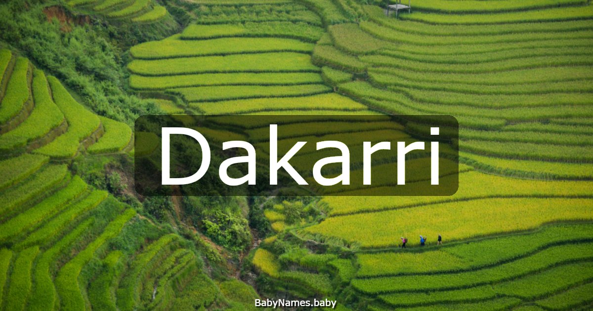 Dakarri