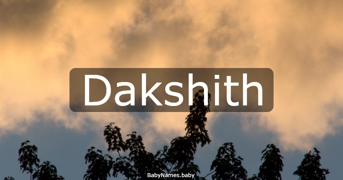 Dakshith