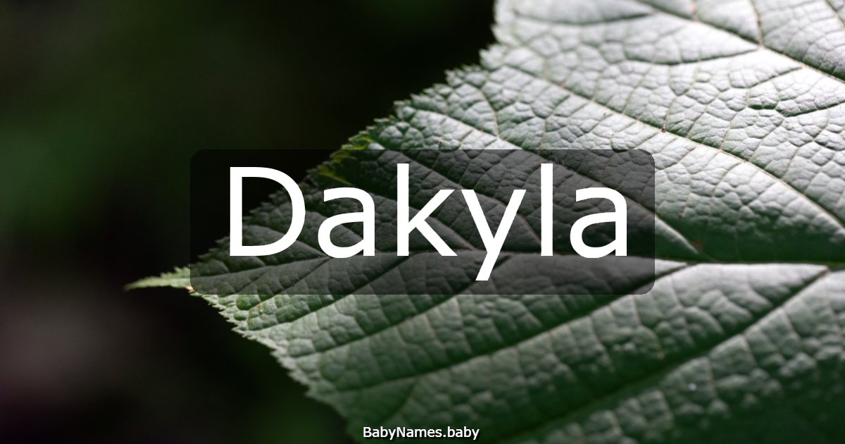 Dakyla