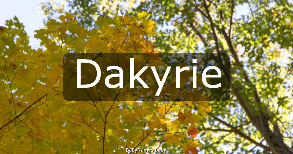Dakyrie