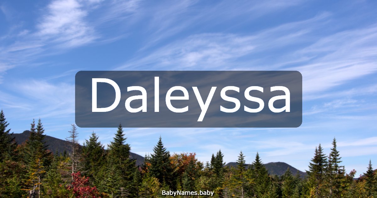 Daleyssa