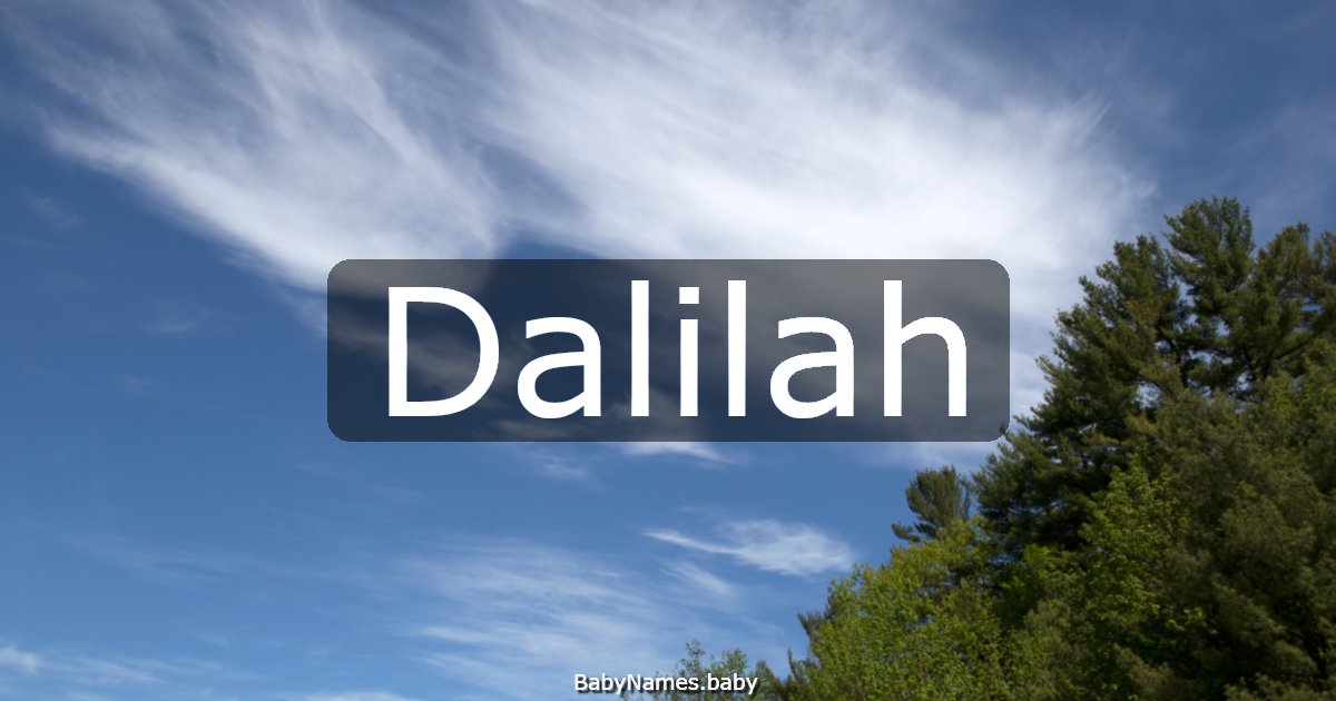 Dalilah