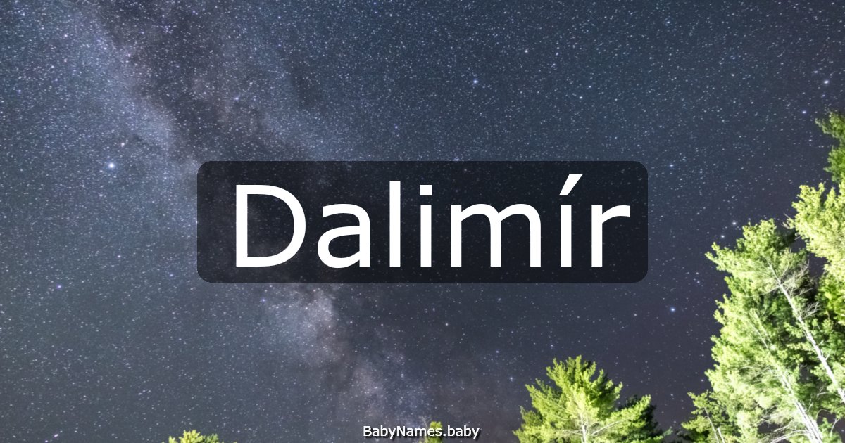 Dalimír