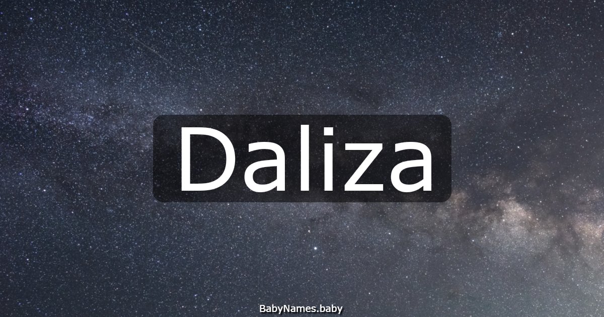Daliza