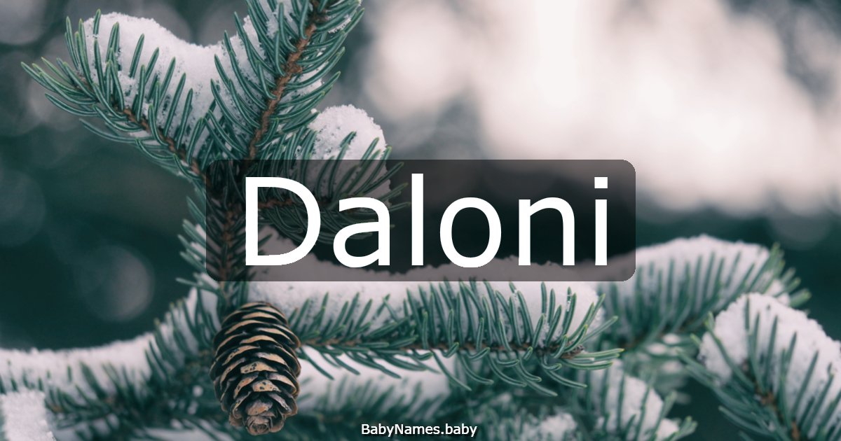 Daloni
