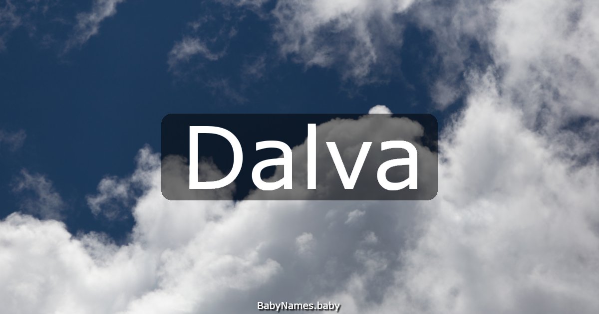 Dalva