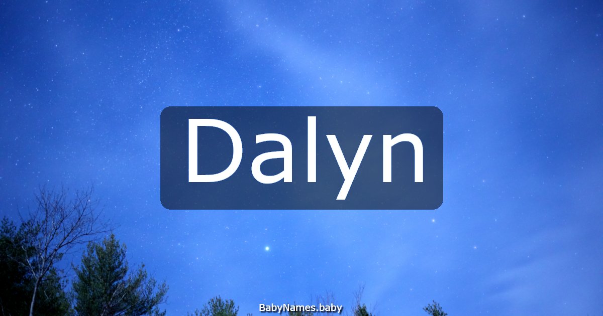 Dalyn