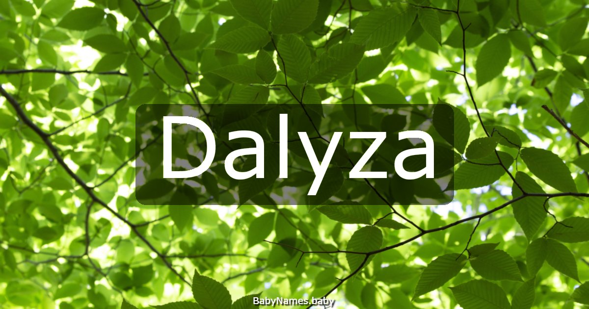 Dalyza