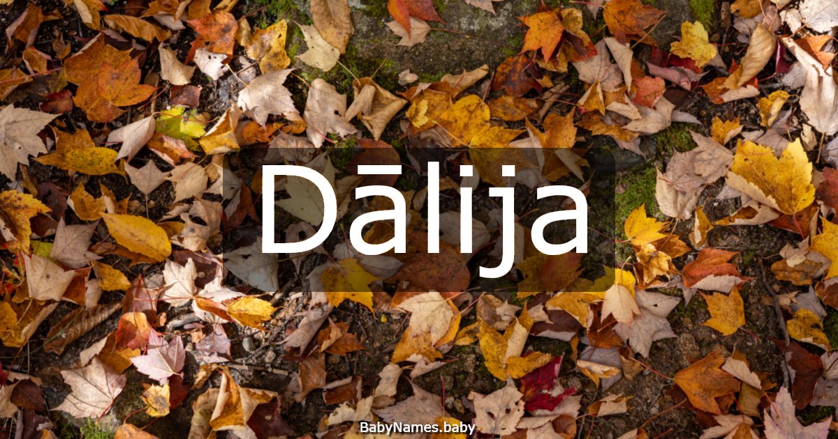 Dālija