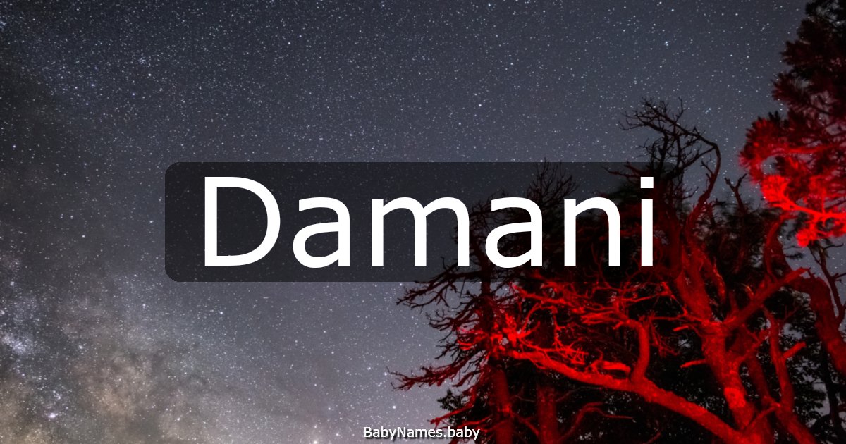 Damani