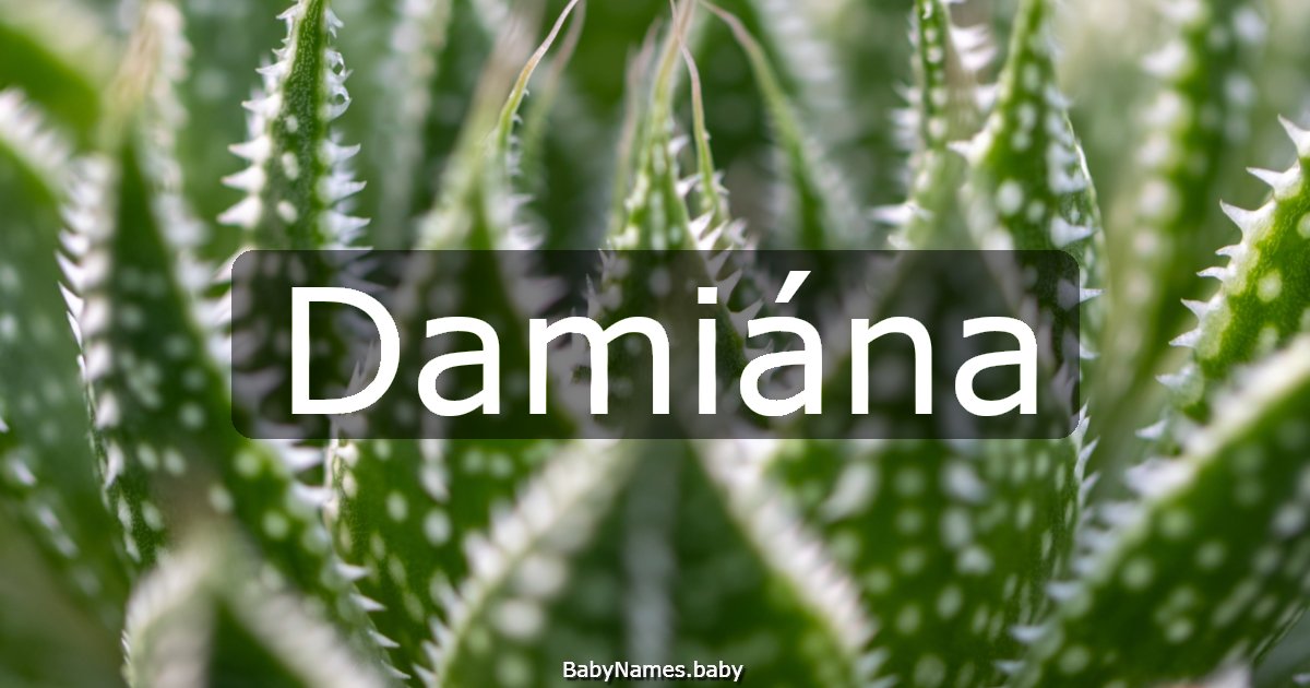 Damiána