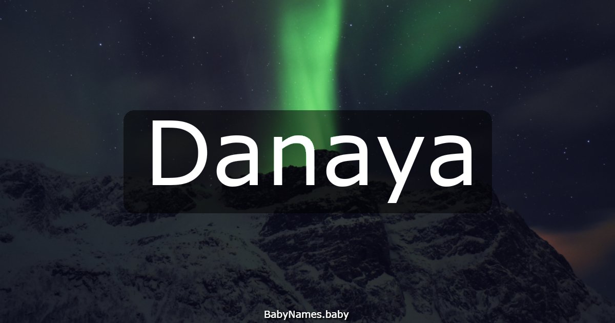 Danaya