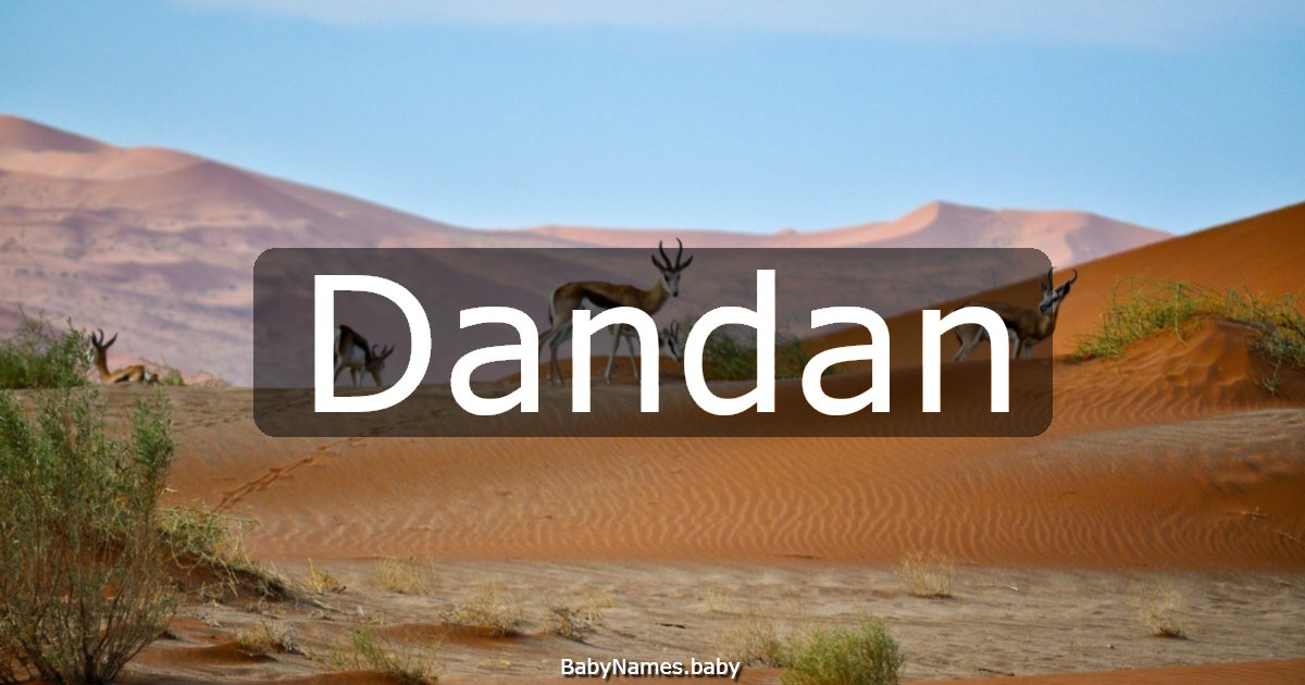 Dandan