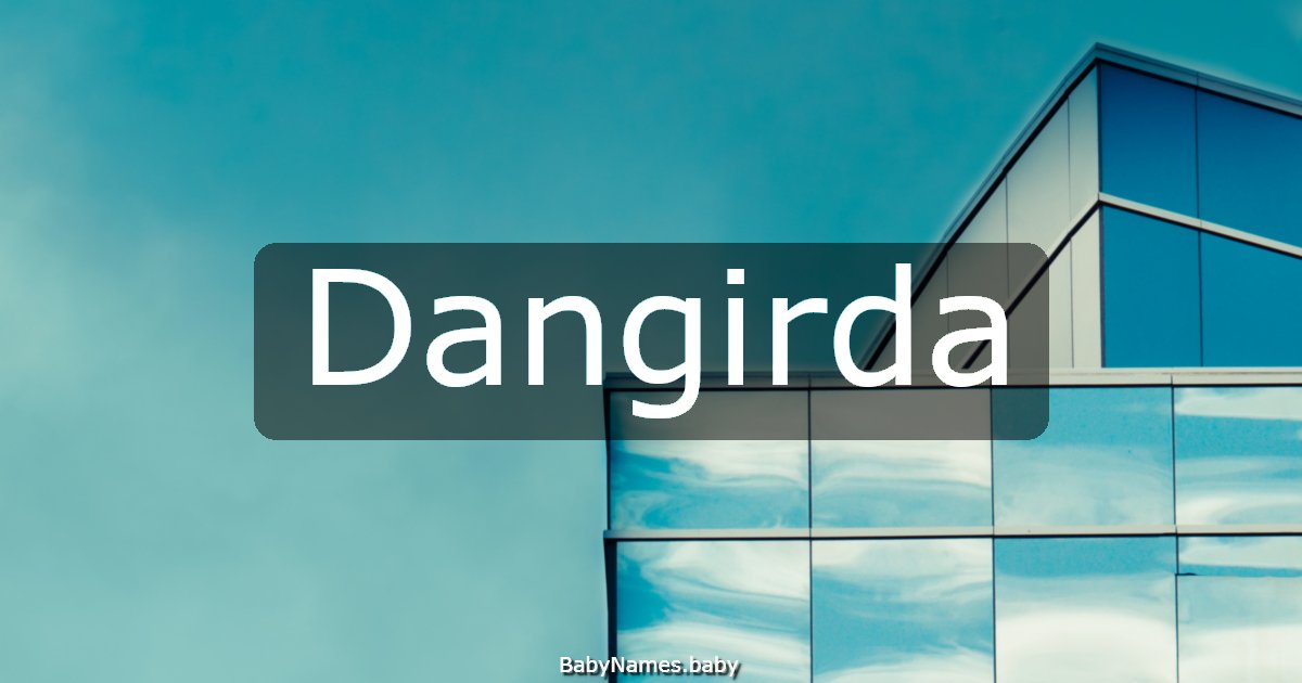 Dangirda