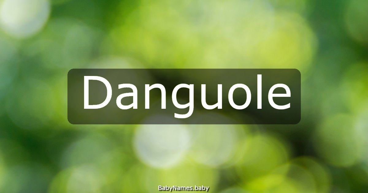Danguole