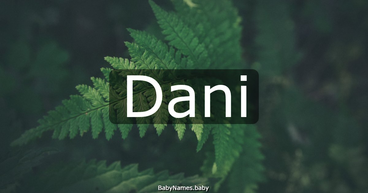 Dani