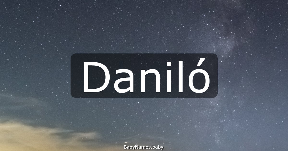 Daniló
