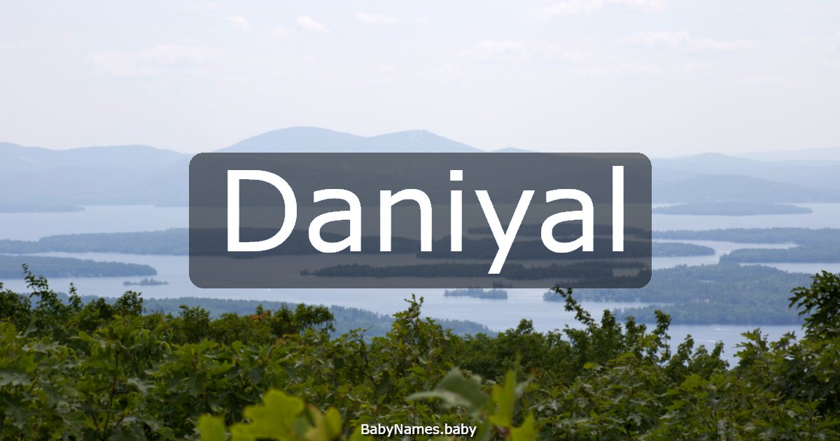 Daniyal