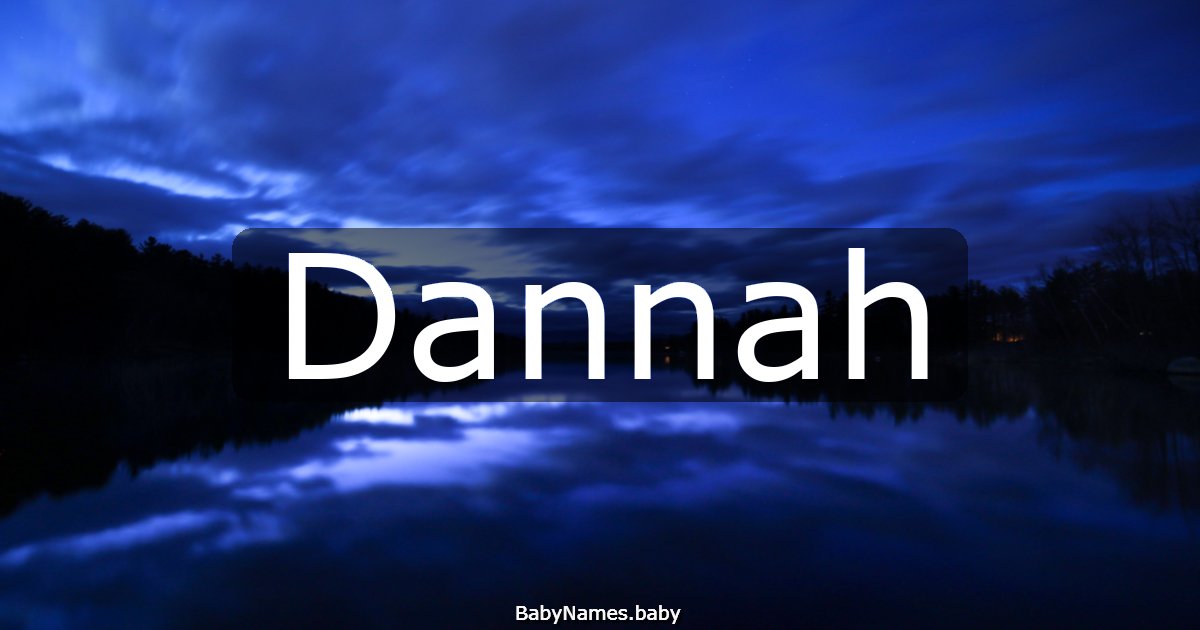 Dannah