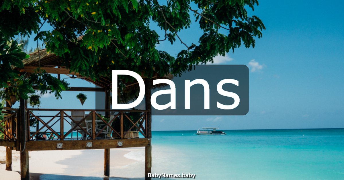 Dans