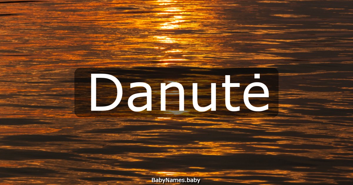 Danutė