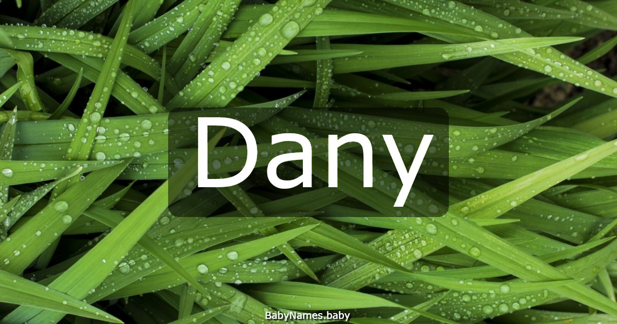 Dany