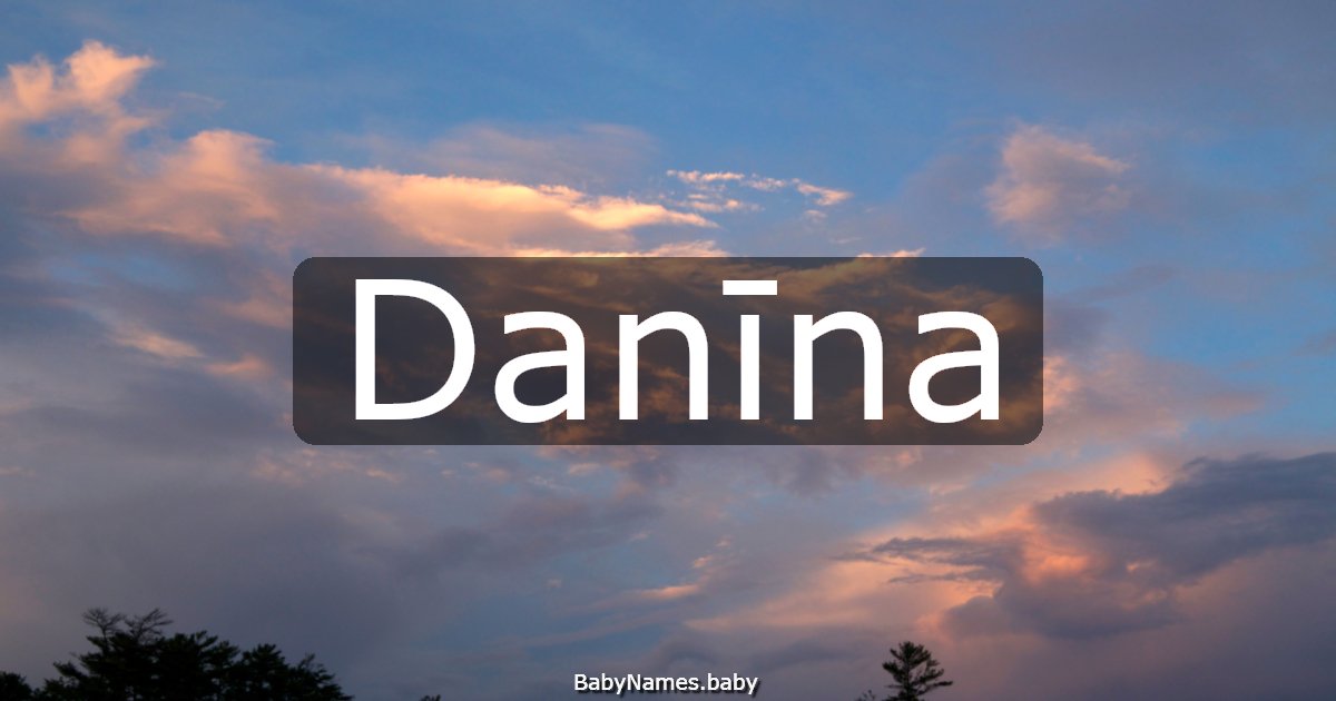 Danīna