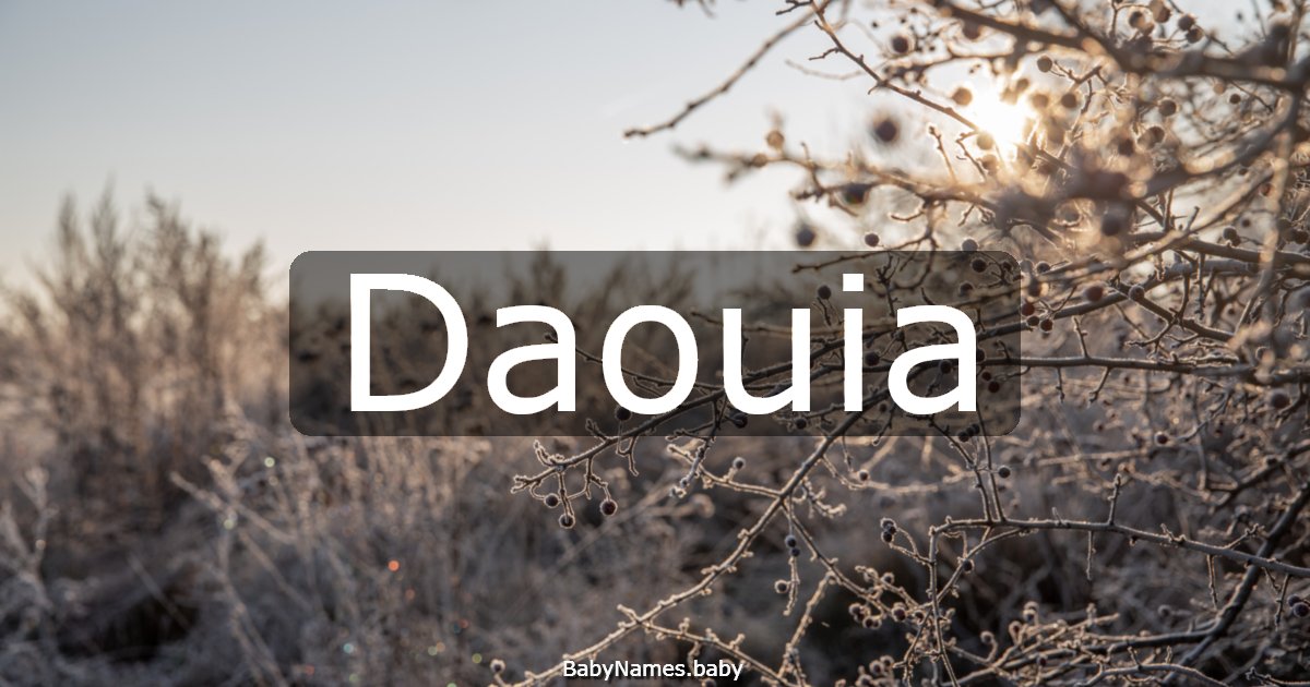 Daouia