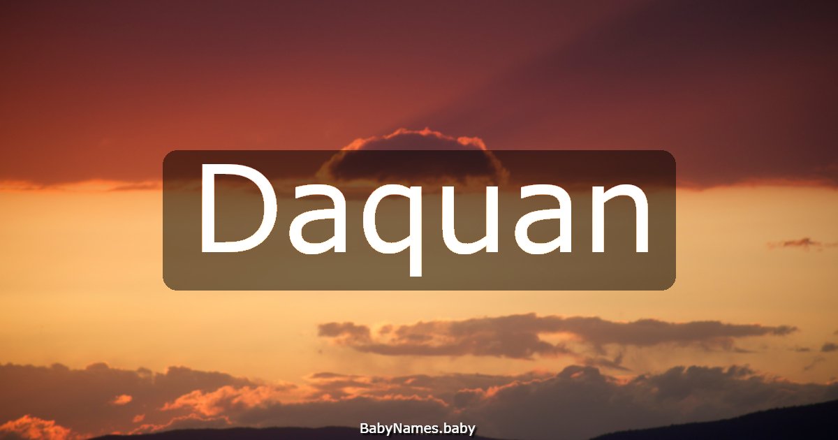 Daquan