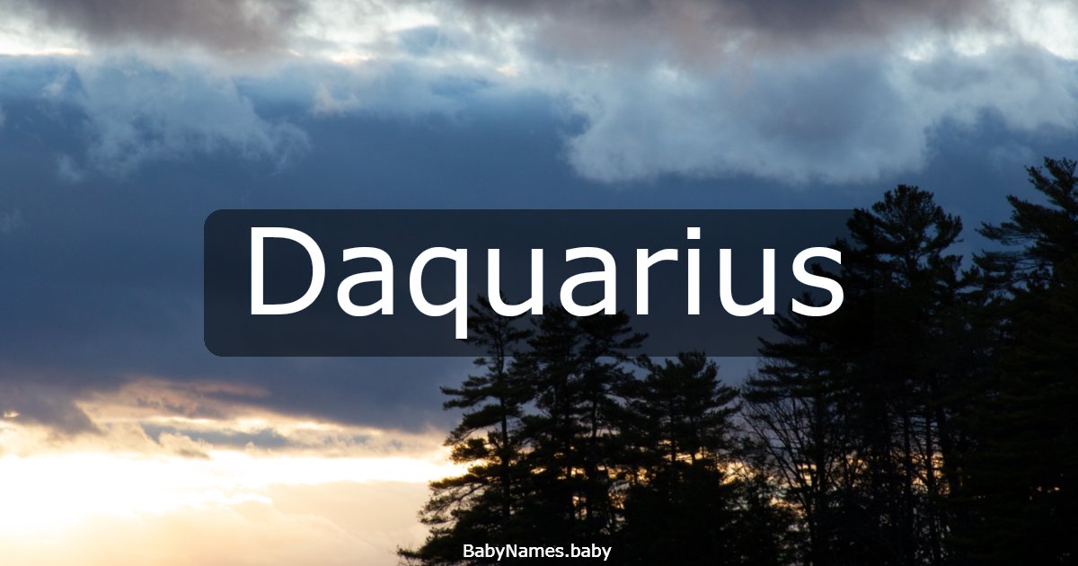 Daquarius