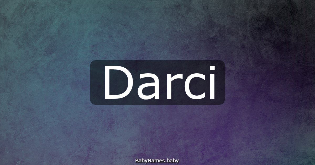 Darci